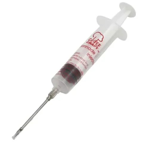 Chef Craft Clear Stainless Steel Marinade Injector 1 oz