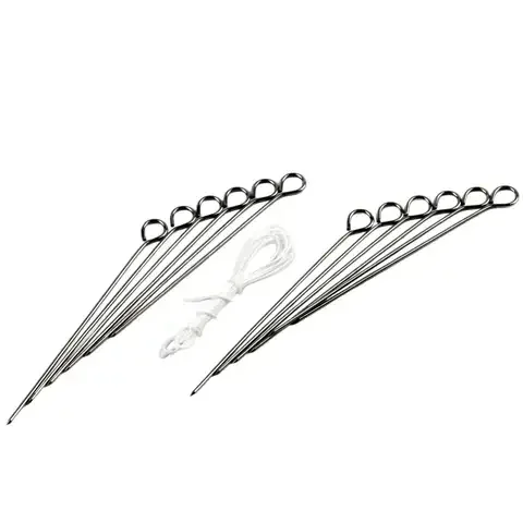 Chef Craft Silver Stainless Steel Poultry Lacing Kit