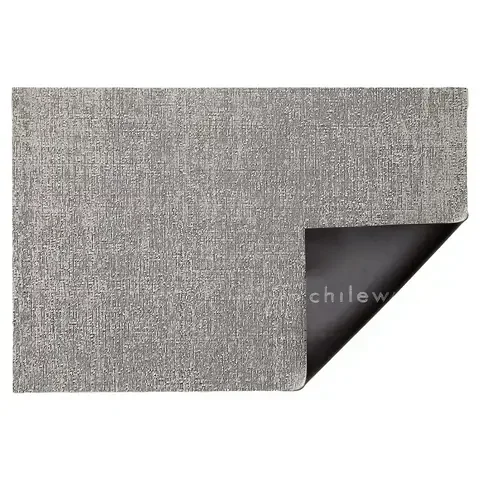 Chilewich 18 in. W X 28 in. L White Solid PVC Vinyl Door Mat