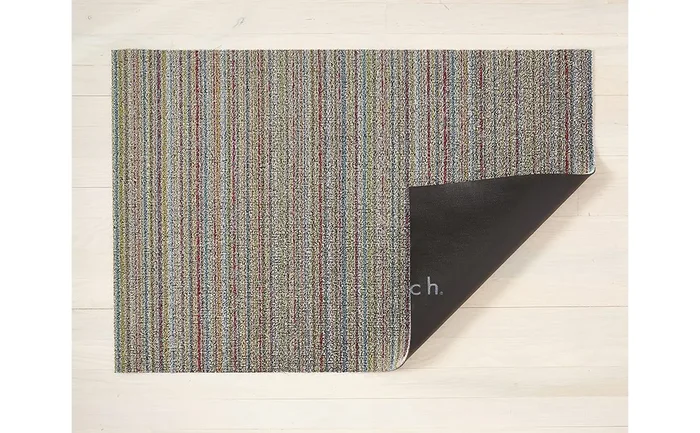 Chilewich – Skinny Stripe Shag Soft Multi Rug
