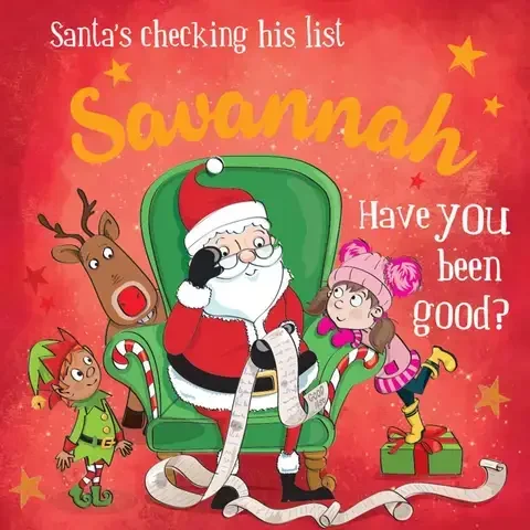 Christmas Savannah Storybook
