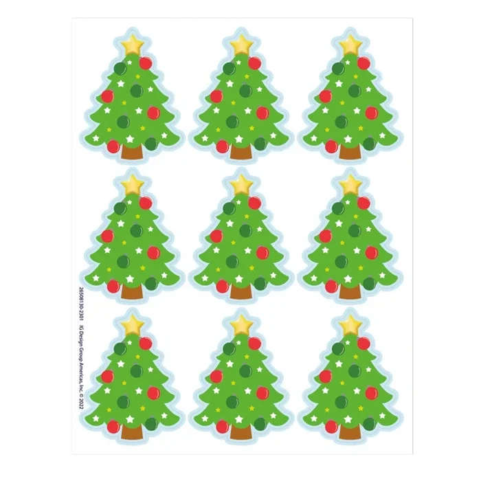 Christmas Tree Stickers Giant – Eureka