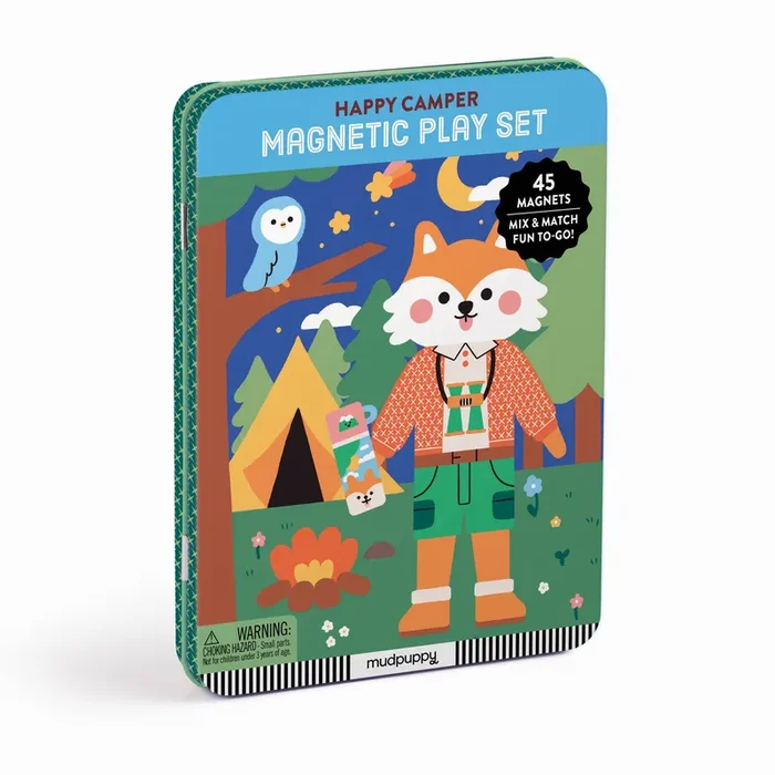 Chronicle Books – Happy Camper Magnetic Play Set