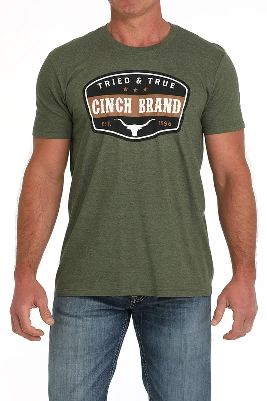 Cinch Men’s Olive Tried & True T-Shirt