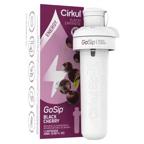 Cirkul GoSip Black Cherry Flavor Cartridge 0.68 fl. oz.