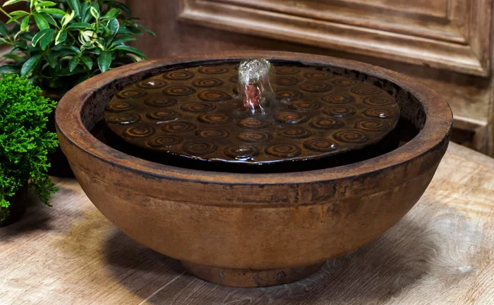Cirrus Garden Terrace Fountain by Campania International