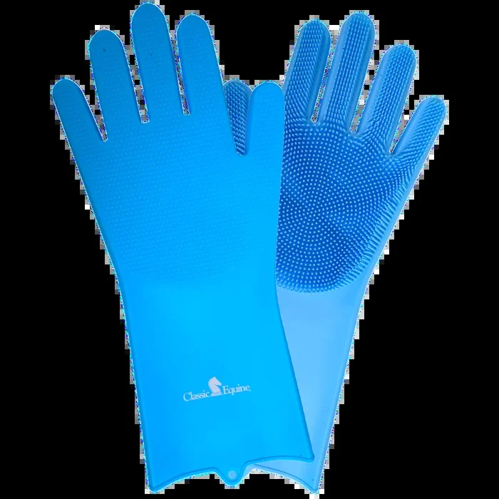 Classic Equine Grooming Wash Gloves