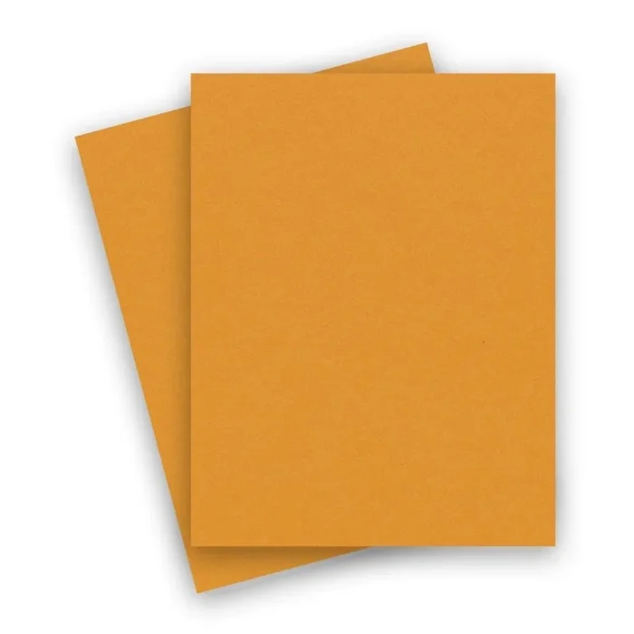 [Clearance] Extract – Mustard 8-1/2-X-11 Letter Size Paper 130 Gsm (36/88Lb Text) – 500 Pk