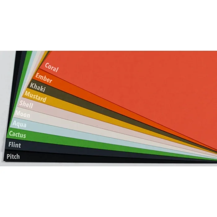 [Clearance] Extract – Pitch Black 8-1/2-X-11 Letter Size Paper 130 Gsm (36/88Lb Text) – 500 Pk