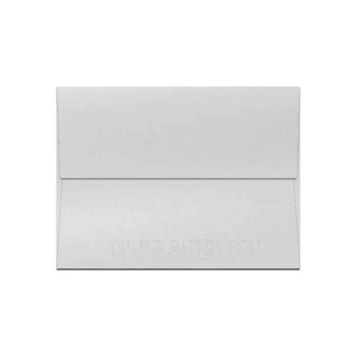 [Clearance] Shine Pearl White – Shimmer Metallic – A1 Envelopes (3.625-X-5.125) – 25 Pk