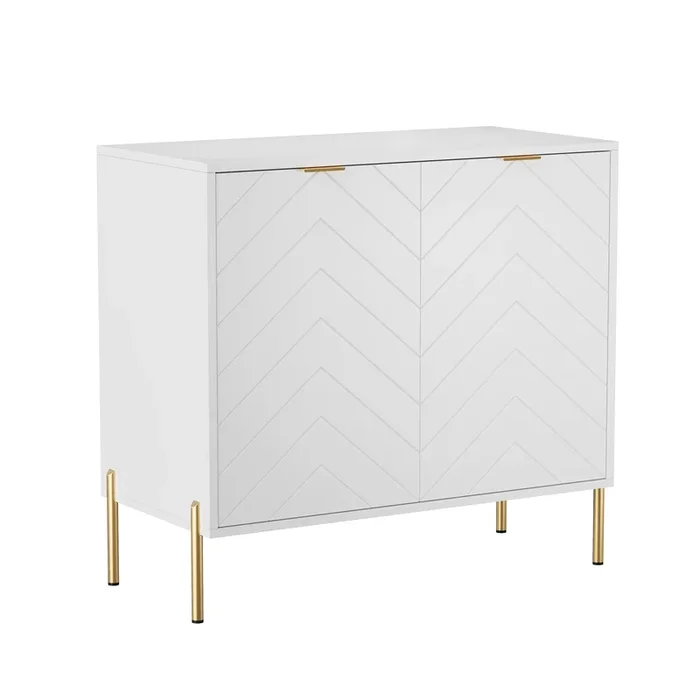 Clihome 15.75-in W x 31.5-in H Mdf White Freestanding Utility Storage Cabinet