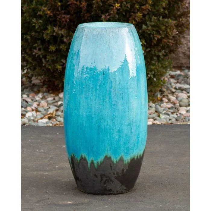 Closed Top FNT3206 Ceramic Vase Complete Fountain Kit