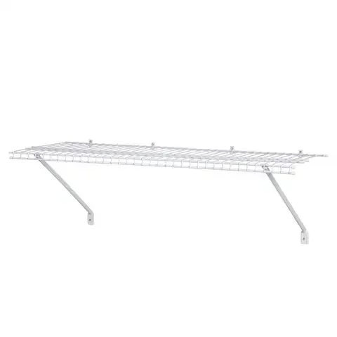 Closetmaid 12 in. W X 36 in. L Steel Closet Organizer Shelf