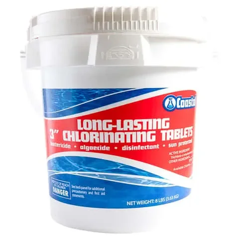Coastal 3″ Tablet Chlorinating Chemicals 8 lb