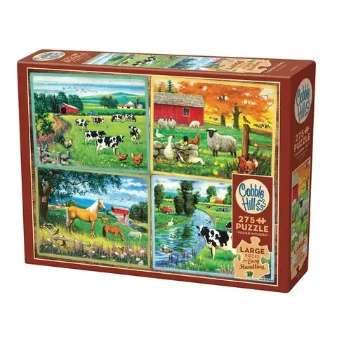 Cobble Hill Country Friends Jigsaw Puzzle 275 pc