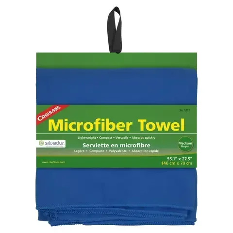 Coghlan’s 55.1 in. L X 27.5 in. W Microfiber Drying Towel 1 pk