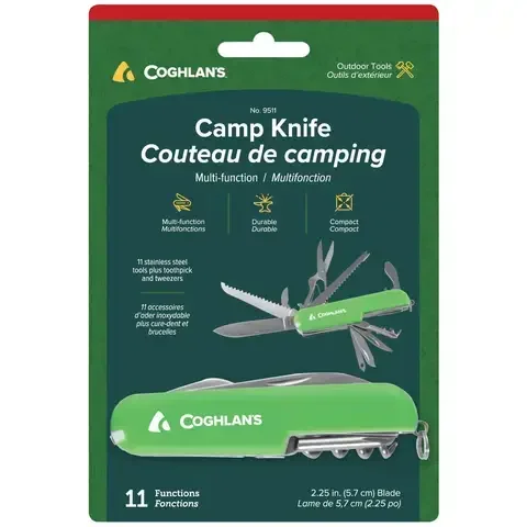 Coghlan’s Green Camp Knife 1 pk