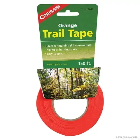 Coghlan’s Red Trail Tape 1 in. W X 150 ft. L 1 pk