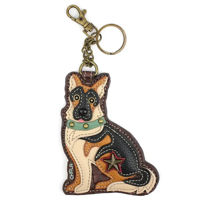Coin Purse / Key Fob German Shepherd 2 806Gsao