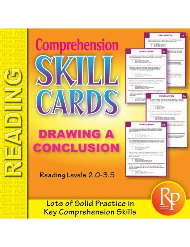 Comprehension Skill Cards – Drawing A Conclusion (Rl 2.0-3.5)