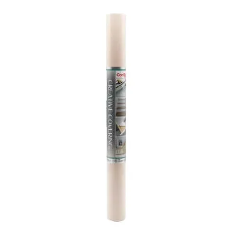 Con-Tact 16 ft. L X 18 in. W Almond Self-Adhesive Shelf Liner