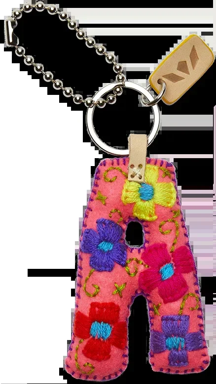 Consuela – Pink Felt Alphabet Charm
