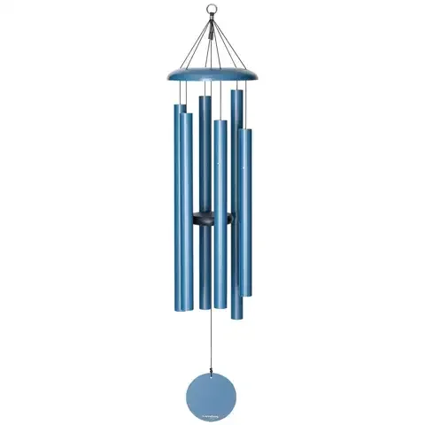 Corinthian Bells Blue Aluminum 50 in. Wind Chime