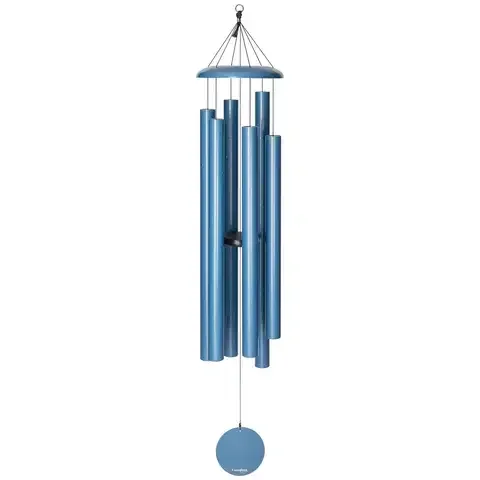 Corinthian Bells Blue Aluminum 65 in. Wind Chime