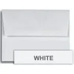 Cougar Opaque Announcement Envelopes – A7 White Envelopes – 1000 Pk