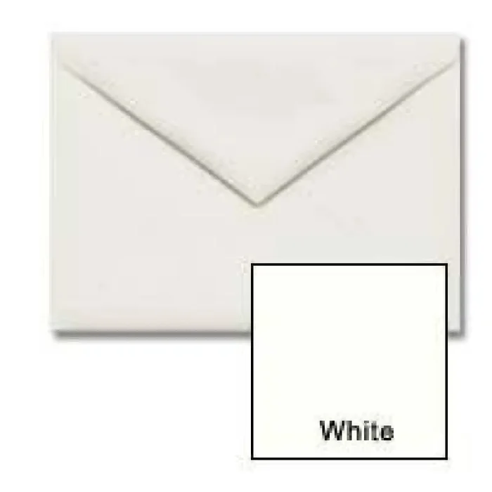 Cougar Opaque White 6 Bar Envelopes (4 3/4 X 6 1/2) – 250 Pk
