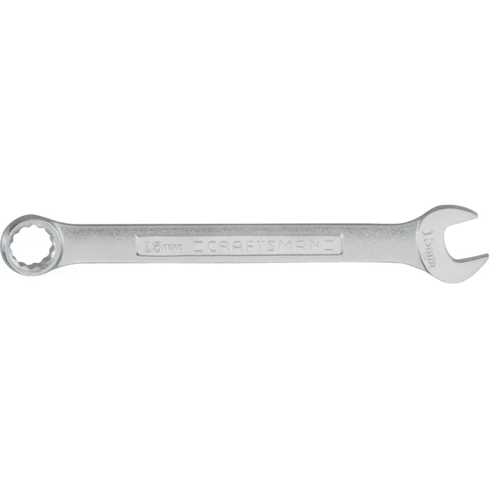 Craftsman 15mm Metric Combination Wrench – Durable Alloy Steel