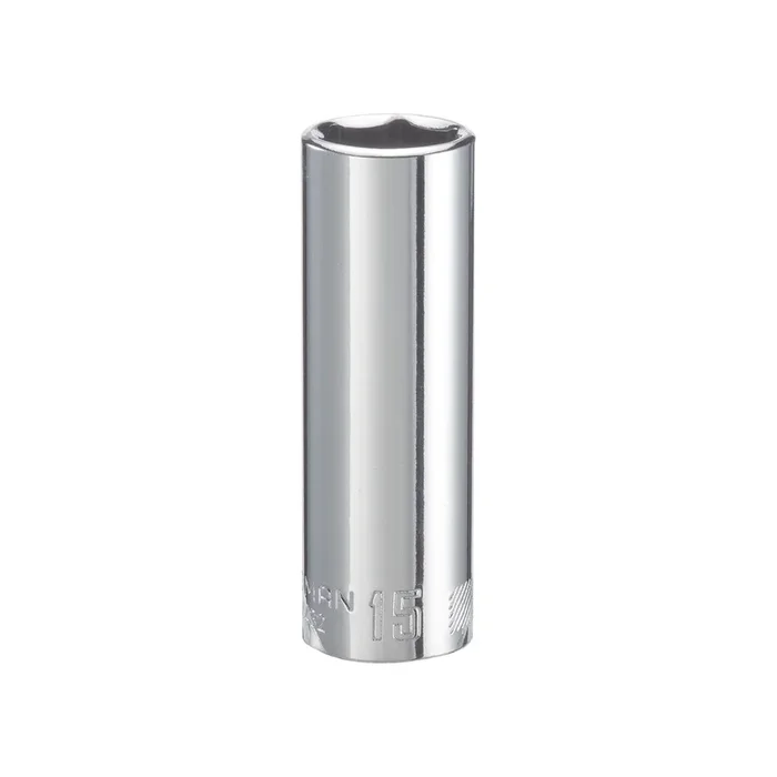 Craftsman 15mm Metric Deep Socket, 3/8-inch Drive, 6-Point