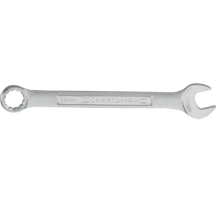 Craftsman 18mm Metric Combination Wrench – 12 Point, 8.8 in. Length