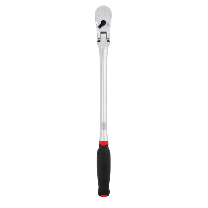 Craftsman V-Series Comfort Grip Long Flex Head Ratchet, 1/2 in. Drive, 96 Teeth