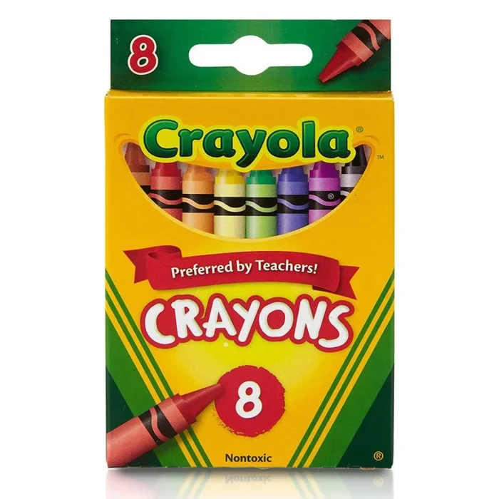 Crayola Crayons 8 Color Peggable – Unleash the Creative Potential in Kids