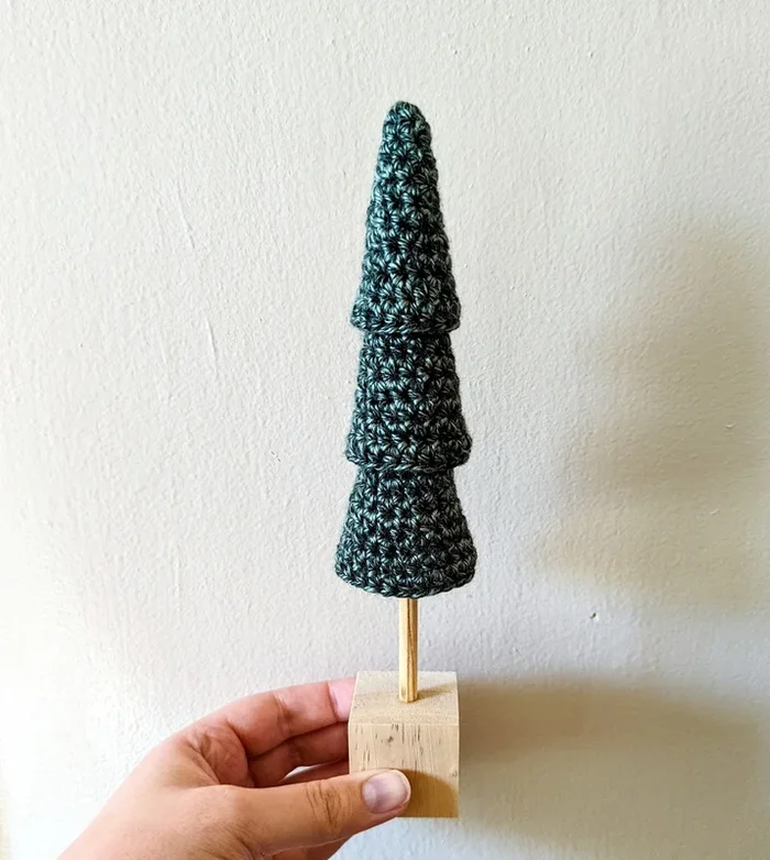 Crochet Standing Tree