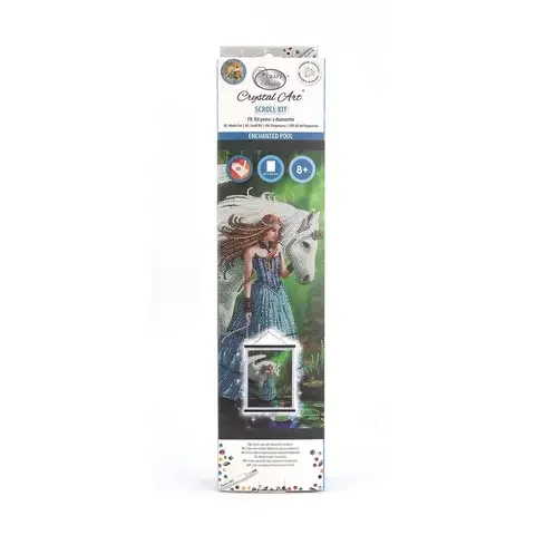 Crystal Art Scroll Kit Multicolored