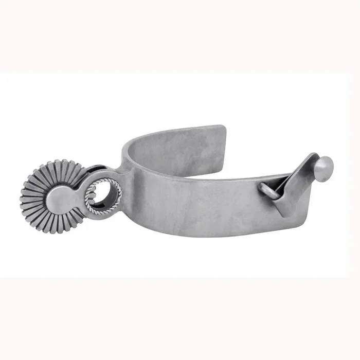 CST Brushed Steel Chihuahua Style Men’s Spurs