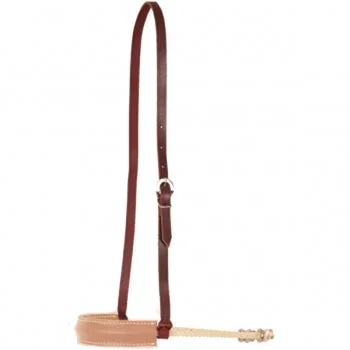 CST Single Rope Noseband – Flat Leather Cover