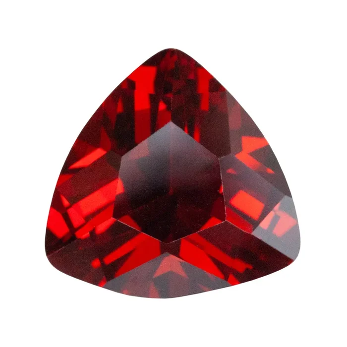 Cubic Zirconia – Hessonite Garnet – Trillion