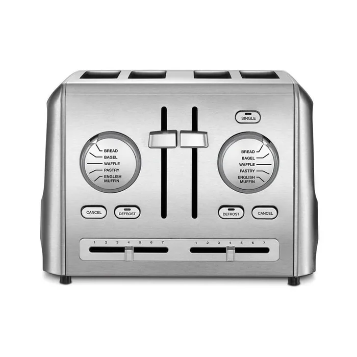 Cuisinart 4-Slice Stainless Steel 1800-Watt Toaster