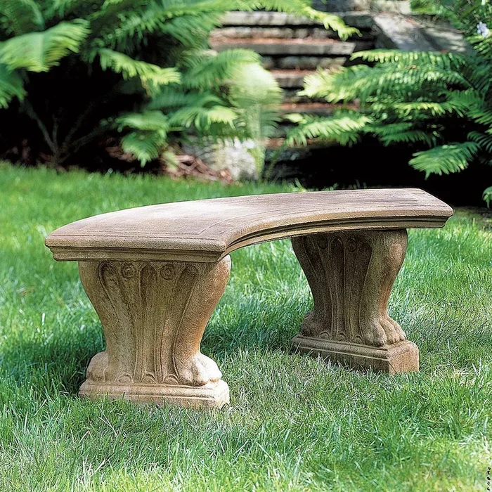 Curved West Chester Bench