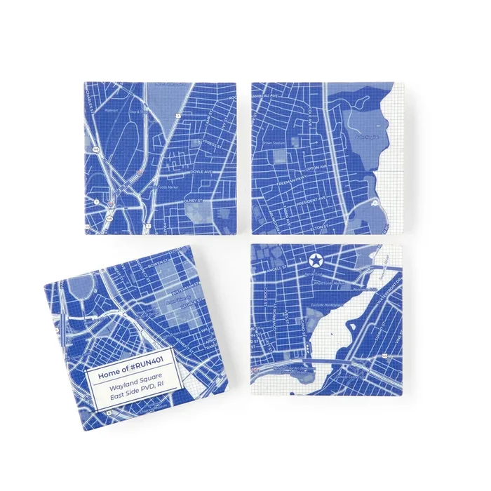 Custom Blueprint Coaster Set