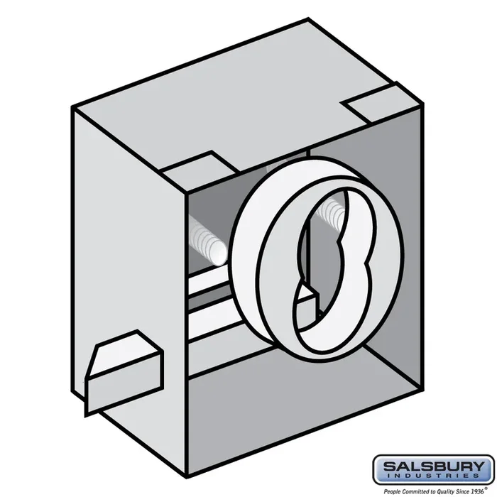 Custom Lock Cylinder Installation for Aluminum Mailbox Door – Owner-Supplied Cylinder and Housing