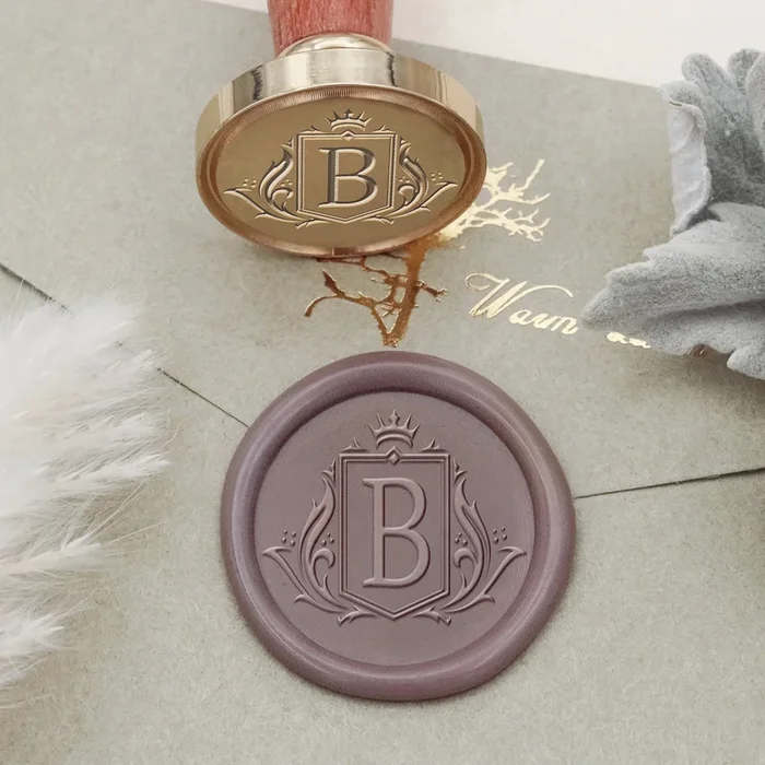 Custom Logo Wax Seal Stamp – Style 2