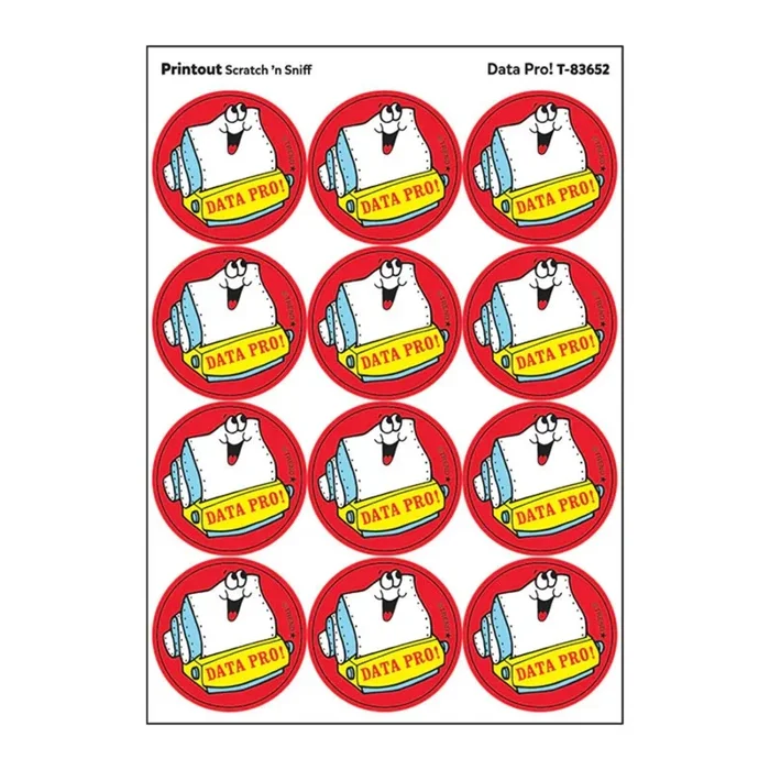 Data Pro/Printout Scent Stickers