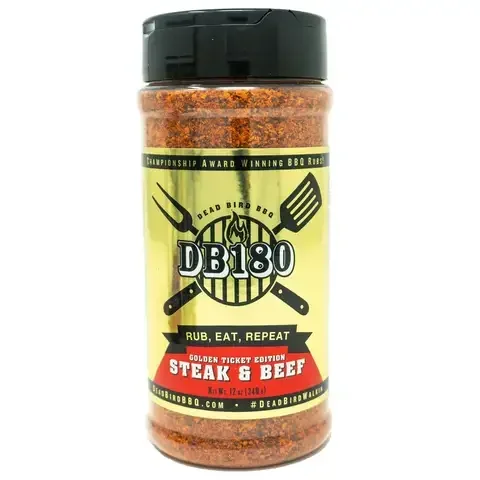 DB180 Steak & Beef Seasoning Rub 12 oz