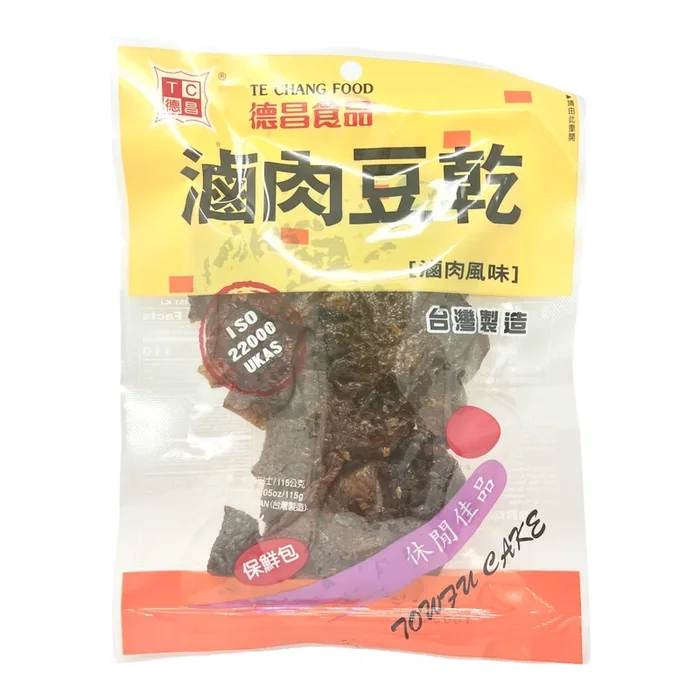 德昌滷肉豆干 – Te Chang Stew Flavor Tofu Cake 115g