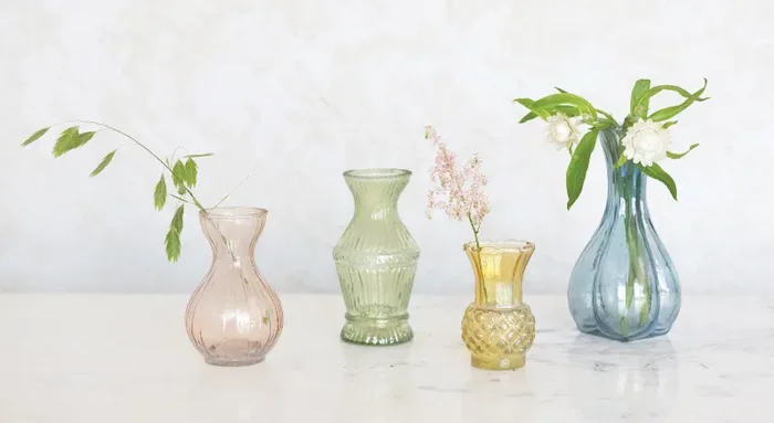 Debossed Fragrance Vases