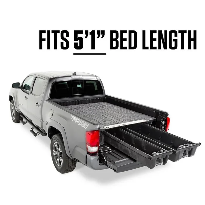 DECKED 5 ft. 1 in. Pick Up Truck Storage System for Toyota Tacoma (2019-Current)